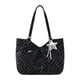 thumbnail image 3 of Bolso tote de moda para ir de compras, ideal para mujeres que trabajan en oficina, viajan o trabajan los fines de semana. Negro, 3 of 8