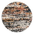 thumbnail image 2 of Unique Loom Tucson Collection Area Rug - Tohono (3' Round Multi/Black), 2 of 6