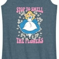 thumbnail image 3 of Disney - Alice in Wonderland - Stop To Smell Flowers - Women's Racerback Tank Top, 3 of 5