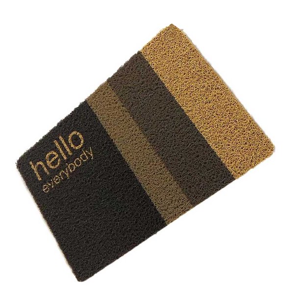 Toystoory Felpudo para puerta de casa, alfombra antideslizante de PVC para interiores y exteriores, felpudo para puerta delantera para entrada de porche Suministros de limpieza para el hogar Numero 5 Toystoory HA042263-05
