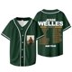 thumbnail image 1 of Jesse Welles Middle Tour Merch chaqueta de béisbol camiseta mujeres hombres cuello en V camisetas de manga corta,Style 6,S, 1 of 6