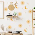 thumbnail image 1 of Un conjunto de pegatinas de pared de estrellas y sol de Luna, pegatina de pared creativa para sala de estar, habitación de niños, cocina, azulejo para adultos y adolescentes JAMW Sencillez, 1 of 4