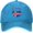 Blue, variant on Women Men Adjustable Baseball Cap with Iceland Flag Map Pattern, Dad Snapback Hip Hop Hats