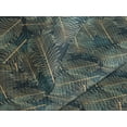 thumbnail image 3 of Ambesonne Tropical Quilted Coverlet 3 Pcs, Jungle Minimalist Exotics, King Size, Amber and Laurel Green, 3 of 4