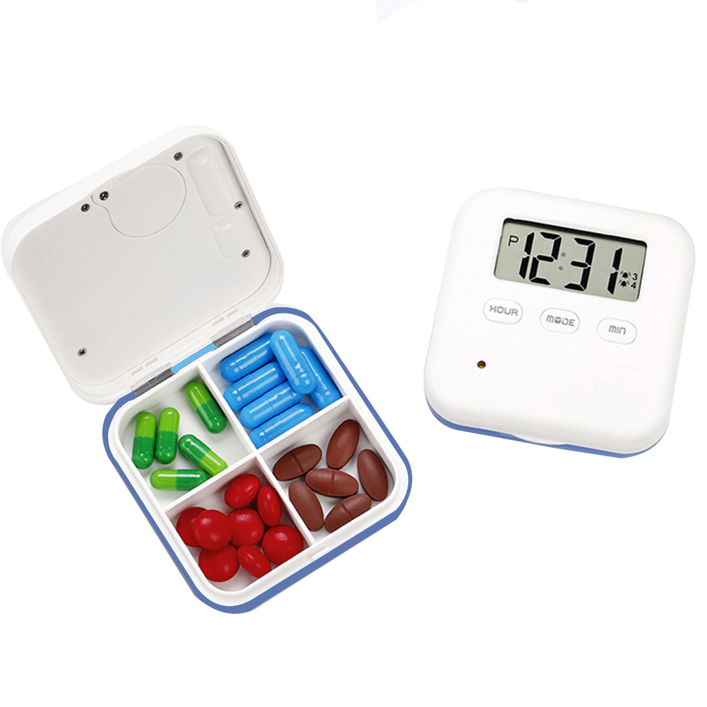 Download Smart Electronic Pill Box Four Compartments Pill Box ...