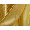 thumbnail image 5 of Kenyon Damask Textured Jacquard 54 x 84 in. Single Rod Pocket Curtain Panel w/Attached 18 in. Valance, 5 of 7
