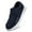 A Blue, variant on GHFKKB Men's Slip-Resistant Slip-Ons, Medium & Round Toe Black, 8