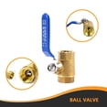 thumbnail image 3 of Valve à Bille en Acier Inoxydable 304 à Deux Voies Filetage Interne DN15/DN20 G1/2 Pouces, 3 of 8