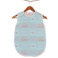 thumbnail image 1 of Saco de dormir con chaleco para bebé, de gasa de algodón de seis capas, con dibujos animados para niños, no fluorescente, estilo chaleco de 6 capas, edredón antipatadas para las cuatro estaciones, 1 of 6