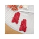 thumbnail image 5 of GUANTES DE CUERO FALSO PARA MUJERES INSPIRE CHIC, GUANTE GÓTICO PUNK DE LONGITUD HASTA LA MUÑECA CON LAZO CON REMACHES, TALLA ÚNICA, DEDO COMPLETO, ROJO, 5 of 6