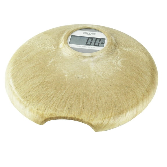 American Weigh Scales - Digital Body Bathroom Scale - Eco-friendly, Lightweight, 396lbs - 396TERA
