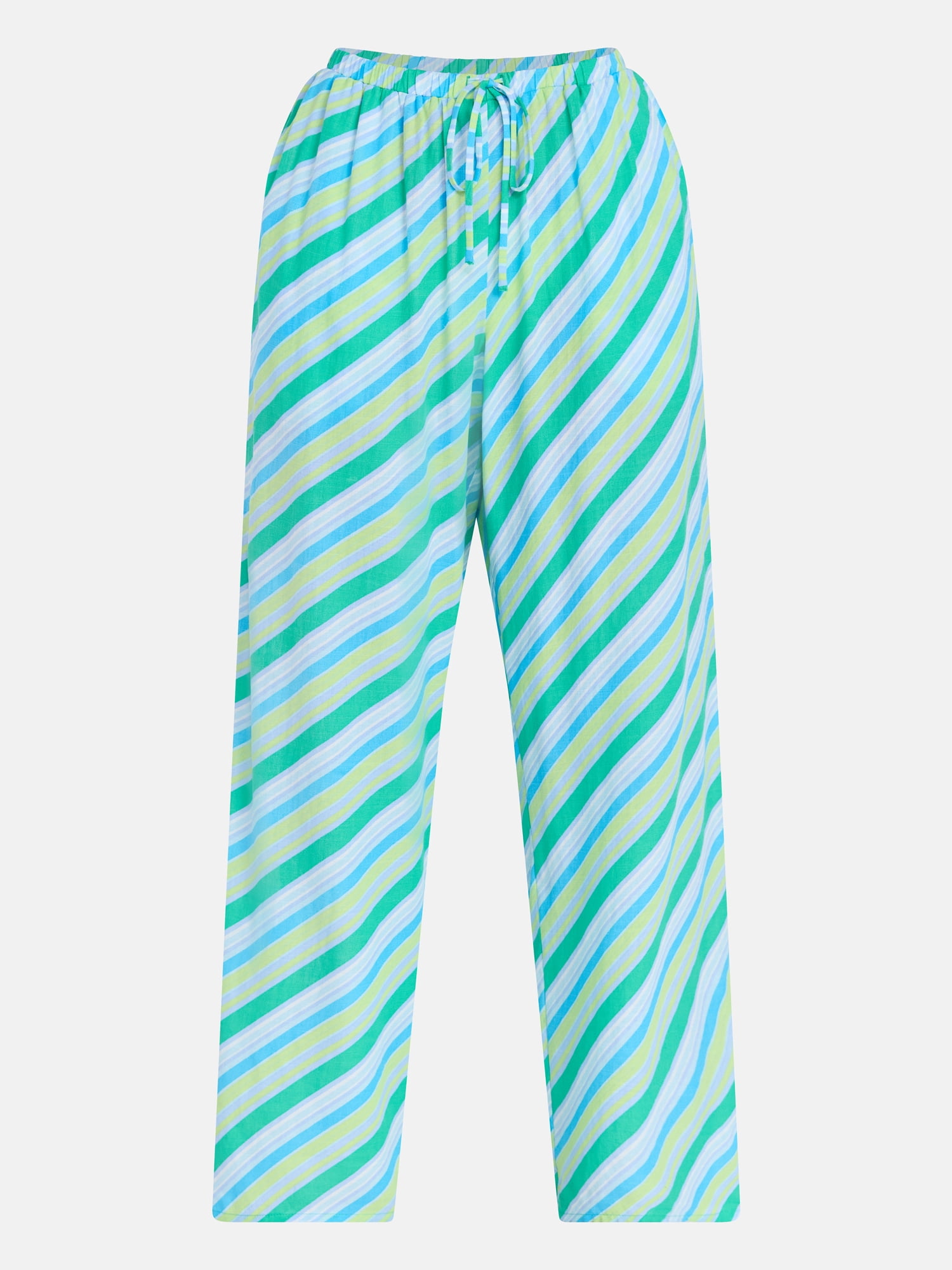 No Boundaries Wide Leg Pants Bikini Coverup, Women's XXS-XXL