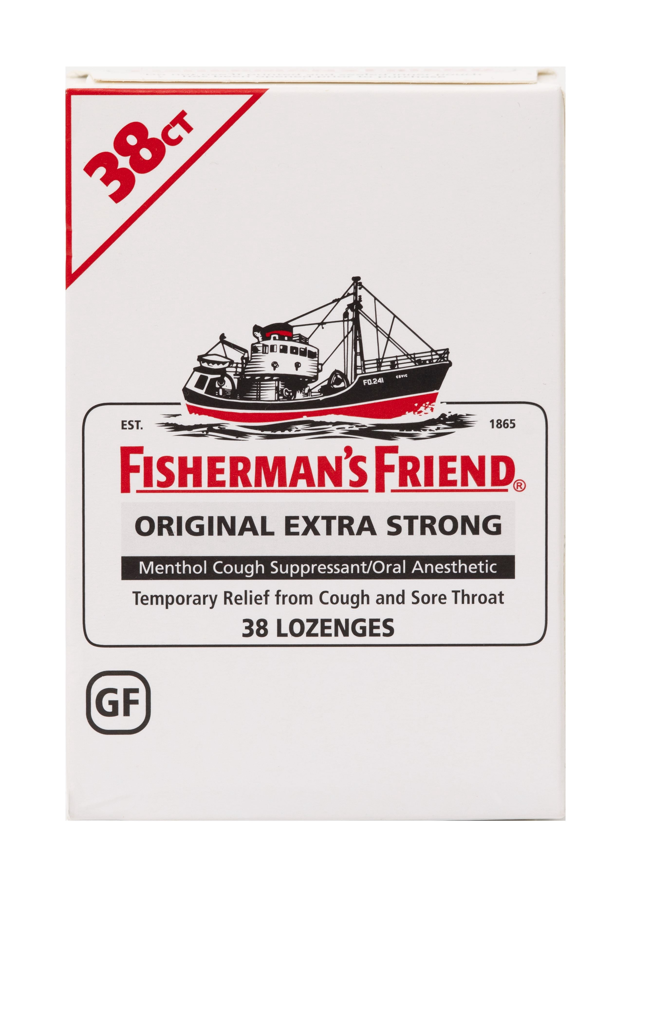 Greenwood Brands Fishermans Friend Cough Suppressant, 35 ea