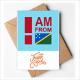 thumbnail image 1 of I Am From mon Islands Thank You Cards Envelopes Blank Note, 1 of 3
