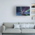 thumbnail image 2 of Andrea Auf dem 'Northern Lights Reflection' Canvas Art, 2 of 4