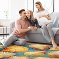thumbnail image 4 of Shell Premium Polyester Chair Mat - Durable Floor Protector for Hardwood and Carpet, Right-Angle Design - Heavy Duty Office Chair Mat - Transparent, 48 x 36 inches, 4 of 6