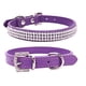 thumbnail image 1 of Collar para mascotas con brillantes diamantes de imitación, collar plano de malla con diamantes, cadena de PU para perros, suministros para mascotas con forma de baya, 1 of 6