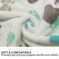 thumbnail image 3 of Puppy Blankets Super Soft Warm Sleep Mat Cute Print Flannel Throw Pet Blankets,3 Pcs (23''x15''), 3 of 7
