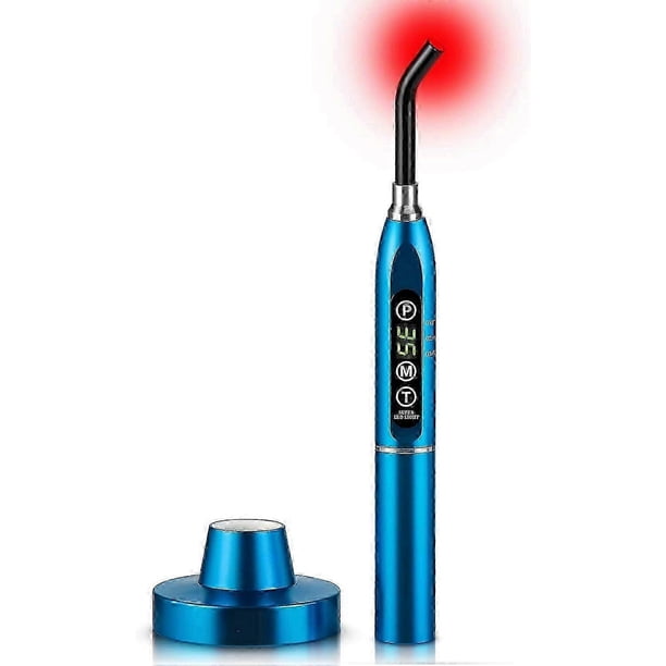 Red Light Therapy Cold Sores Treatment&Fever Blister,Canker Sore Mouth Sore Relief, Nose Ear Knee Hands Joint Muscle,Handheld Infrared Red Light Thera