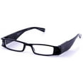 thumbnail image 3 of LightSpecs LightWeight Reading Glasses with LED Lights +2.50 Power, Black, w/Tube Case, 3 of 4