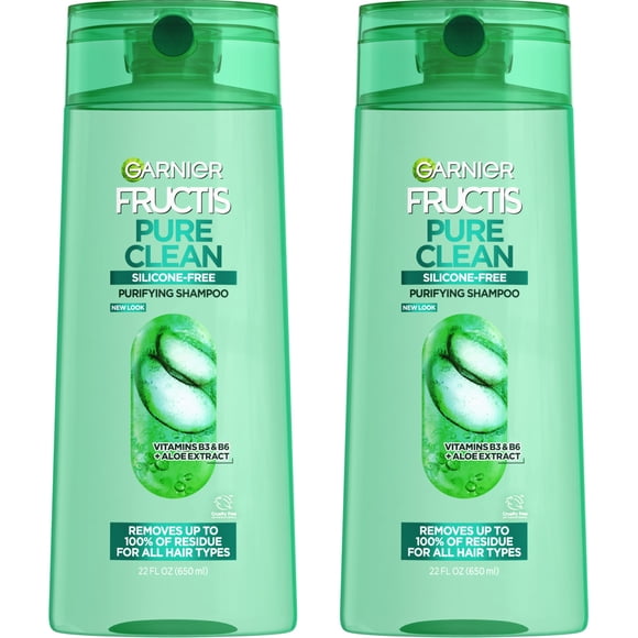 Garnier Fructis Pure Clean Shampoo, 22 fl. oz., 2 Pack