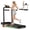 black, variant on 16% Incline Walking Pad Treadmill, 4-in-1 Foldable Under Desk Treadmill with Handles, 2.5 HP Quiet Motor, 330 lb Capacity