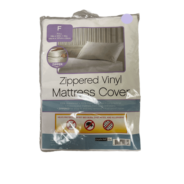 Graydon Hall Waterproof Zippered Vinyl Mattress Cover Bed Bug