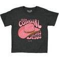 thumbnail image 3 of Blessed Girl Kids T-Shirt Cowgirl Hat, 3 of 4