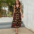 thumbnail image 5 of Bohemian Pattern Vestido Sin Mangas Vestidos Para Mujer, Vestido Suelto De Verano 2025, 5 of 5