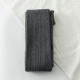 thumbnail image 1 of Medias de punto blancas gruesas de cintura alta para primavera y otoño, prendas de vestir exteriores para mujer, ropa interior de algodón a rayas, 1 of 5