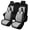 Black Gray-Full Set, variant on Car Seat Covers Full Set Fit for Nissan Ariya 2021-2026, Premium Faux Leather Waterproof Breathable Anti‑Slip Seat Protectors, Beige