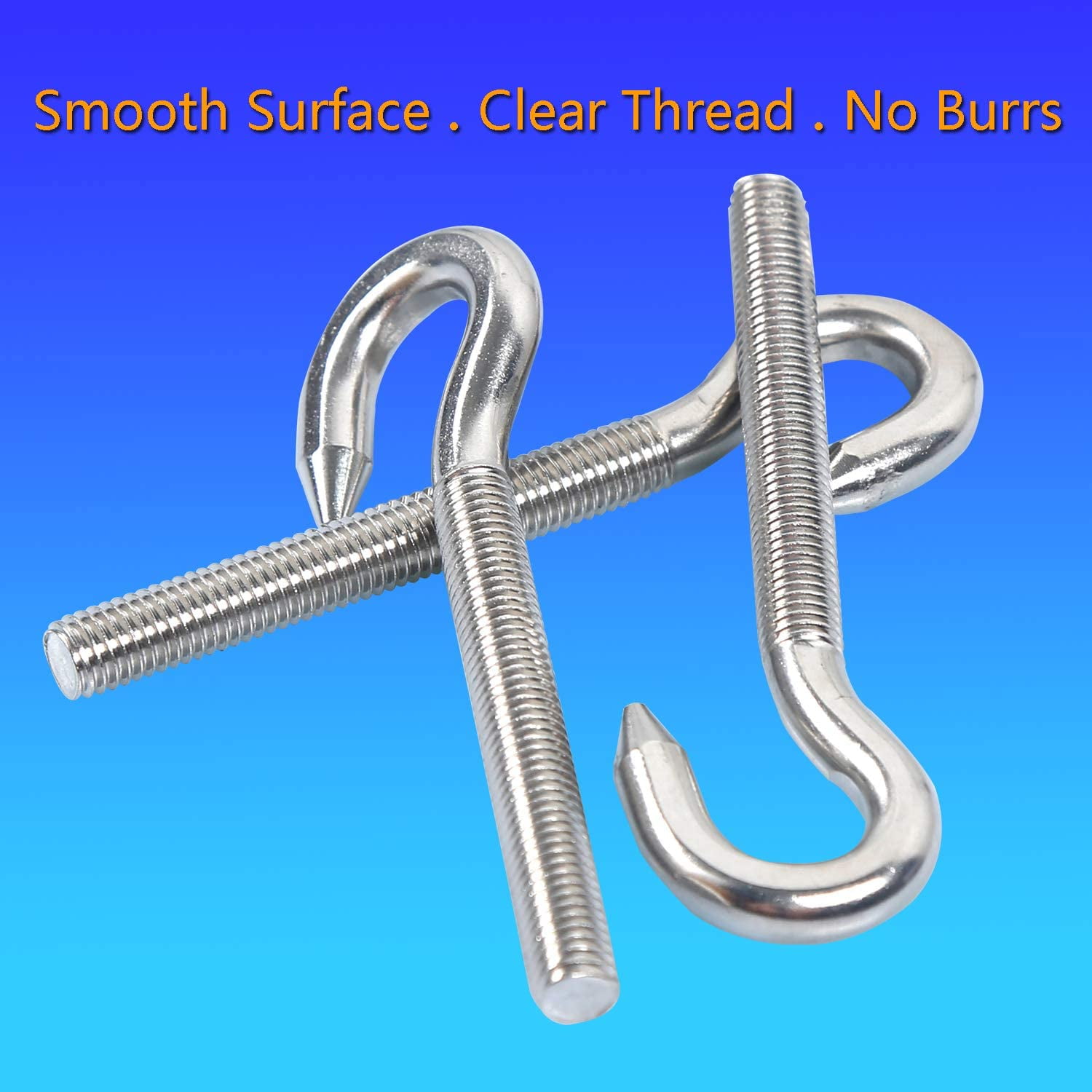 M4 Hook Screw Ring Hook 304 Stainless Steel High Hardness Steel Hook