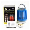 thumbnail image 1 of JM Linterna para acampar Bug Zapper 3 en 1 Luz solar para acampar UV LED Lámpara para matar mosquitos Linterna portátil Carga USB Luz nocturna Electrónica, 1 of 1