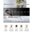 thumbnail image 5 of Sunflower Floral Kitchen Curtains Farmhouse Pastoral Daisy Bees Grey Plaid Cafe Short Curtains for Bathroom Blackout Window Curtain Small Window Treatment Drapes for Bedroom Living Room 27.5"x39"x2, 5 of 9