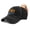 Black, variant on Ponytail Cap Women's Baseball Cap Embroidered Arizona State Flag Embroidery Sun Hat with Ponytail Hole High Pony Hat Cotton Lavender Design Only