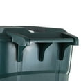 thumbnail image 3 of United Solutions 2 Pack 32 Gal Outdoor Garbage Trash Can ECOSolution, Green, 3 of 6