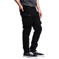 thumbnail image 3 of Men's Big Cargo Pocket Pants DL1065 - Black - 32/30 - G13E, 3 of 4