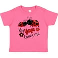 thumbnail image 3 of Inktastic My Yaya Loves Me with Cute Ladybugs Boys or Girls Baby T-Shirt, 3 of 5