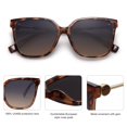 thumbnail image 4 of Anteojos de Sol SOJOS Fashion Square SJ2196 UV400 para Mujeres, 4 of 5