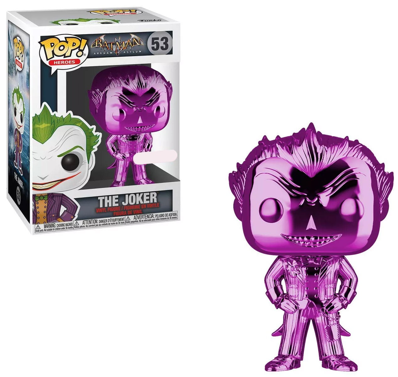 Funko Pop #337 Purple Diamond The Joker Batman Funhouse Custom Exclusive 1/20