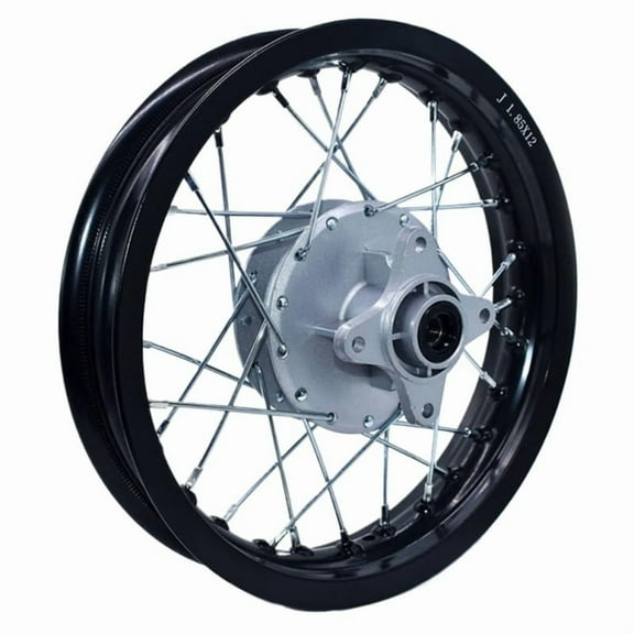 Applies to 1.85x 12 Inch 1.60-12" Rear Drum Brake Aluminum Alloy Wheel Rims Circle Hub Kayo CRF Dirt Pit Bike Motorcycle Motocross