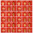 thumbnail image 1 of Shisuyan 66 Pcs Enveloppes Rouges du Nouvel An Chinois Enveloppes d'Argent Pliantes Style Mixte, 1 of 8