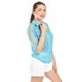 thumbnail image 2 of Blusa transparente con encanje Roman Fashion /Juvenil, 8042 (Azul claro) azul cielo CH, 2 of 4