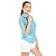 thumbnail image 2 of Blusa transparente con encanje Roman Fashion /Juvenil, 8042 (Azul claro) azul cielo M, 2 of 4