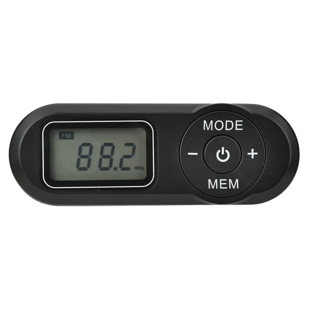 MesaSe Radio de Poche Mini à Écran Numérique LCD Rétro Rechargeable Lecteur FM Récepteur