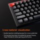 thumbnail image 5 of Teclado DrunkDeer G75 Rapid Trigger - Interruptor magnético, color blanco, 5 of 8