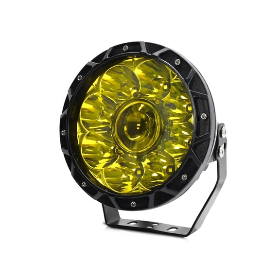 Luz de trabajo LED redonda para coche de 7 pulgadas, 6000K y 200W