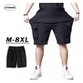 thumbnail image 2 of Pantalones Cortos Cargo De Talla Grande Para Hombre, Pantalo, 2 of 8