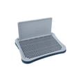 thumbnail image 2 of Puppy Pad Holder - 20x12.4in Indoor Dog Potty, with Splash Guard & Center Post, Pee Pad Holder for Small and Medium-Sized Dogs, Navy, 2 of 6