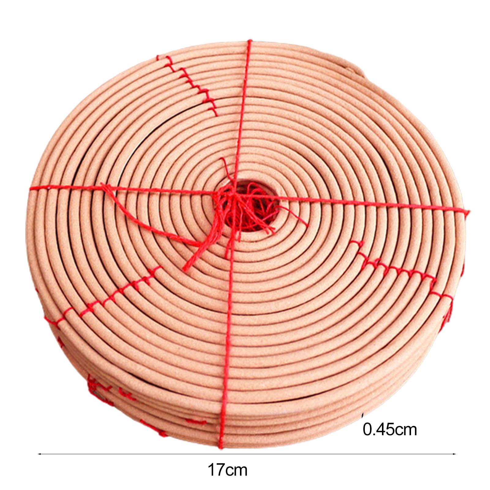 Hevirgo Natural Citronella Incense Coil Long-Lasting Burning Time Indoor Outdoor Camping Lighting Citronella Oil Incense Stick